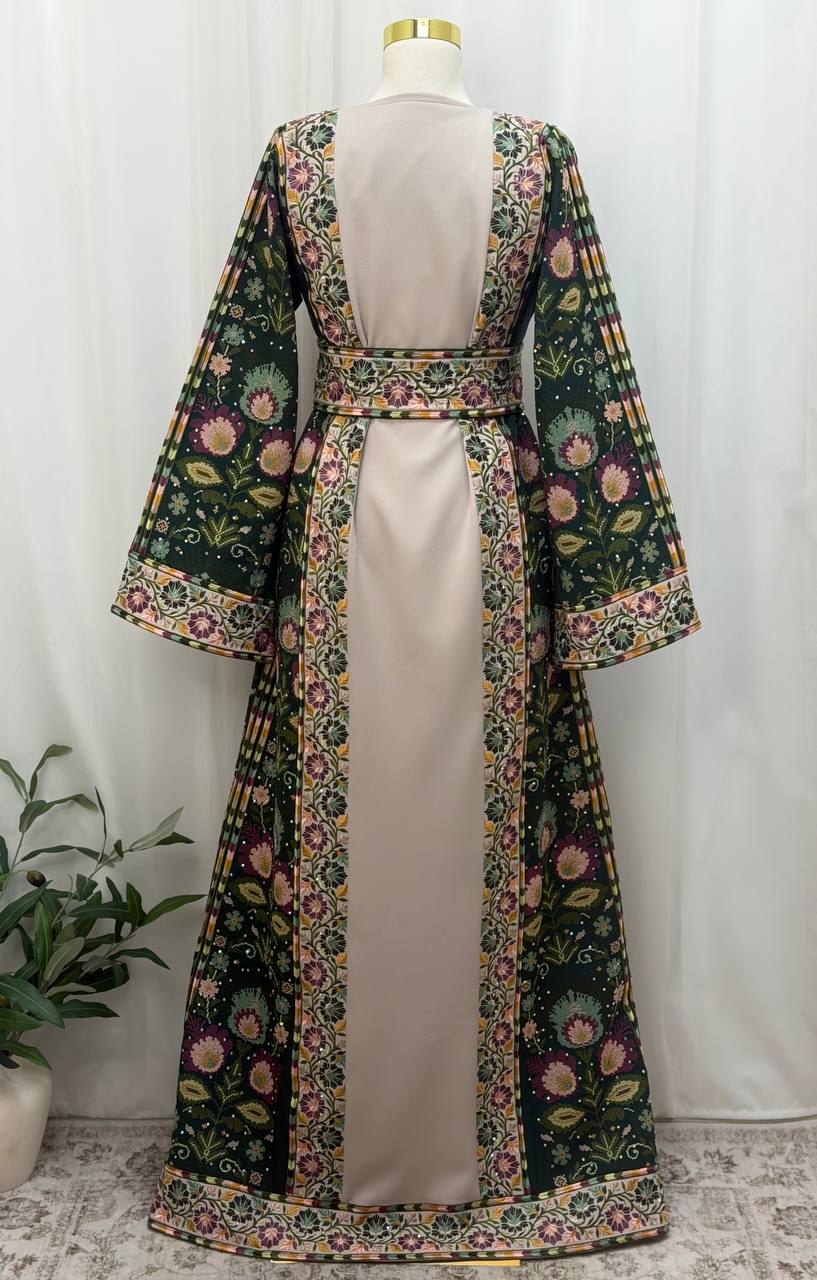 Palestinian Bloom Tatreez Thobe