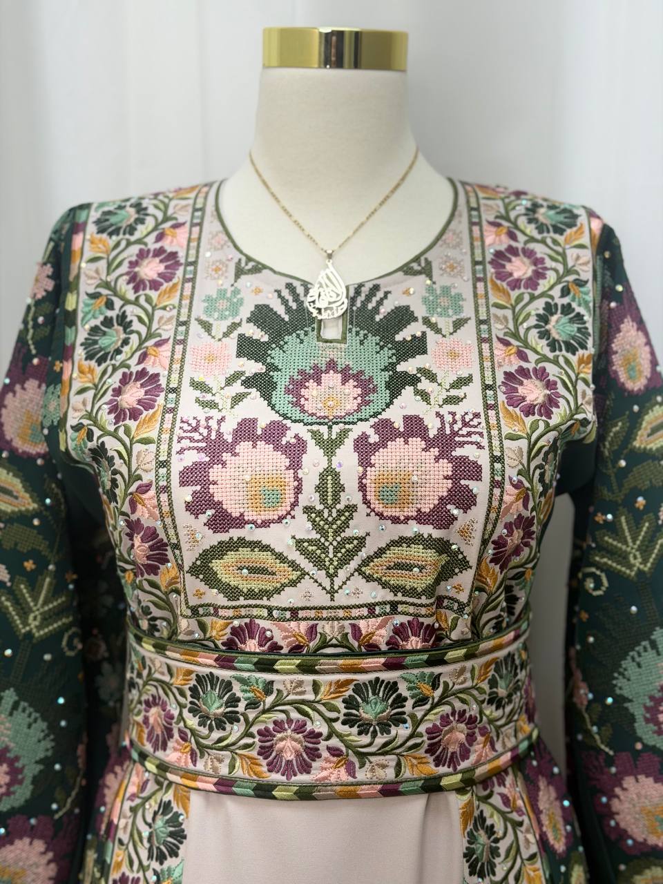 Palestinian Bloom Tatreez Thobe