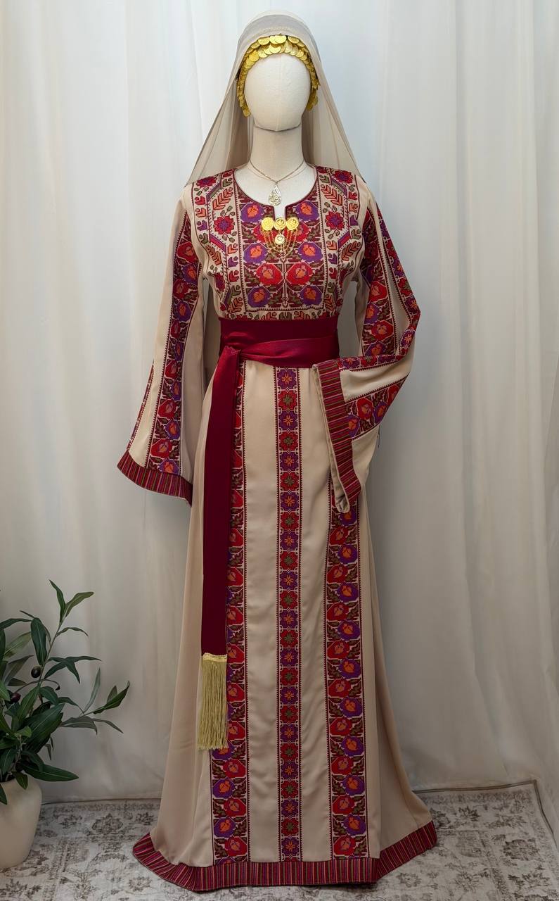 Lina Embroidered Thoub