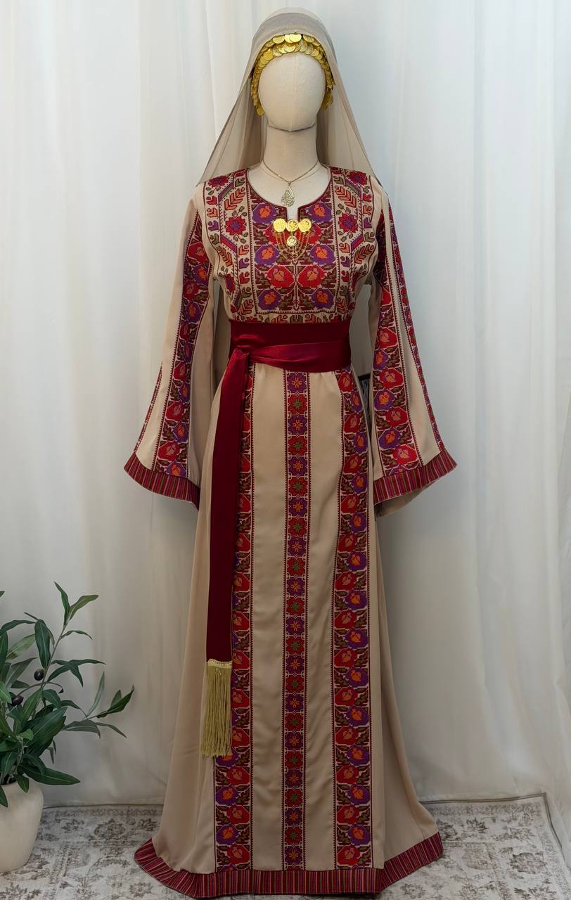 Lina Embroidered Thoub