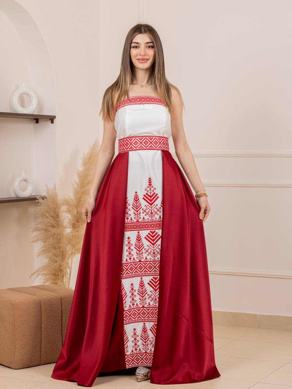 Modern Embroidered Dress