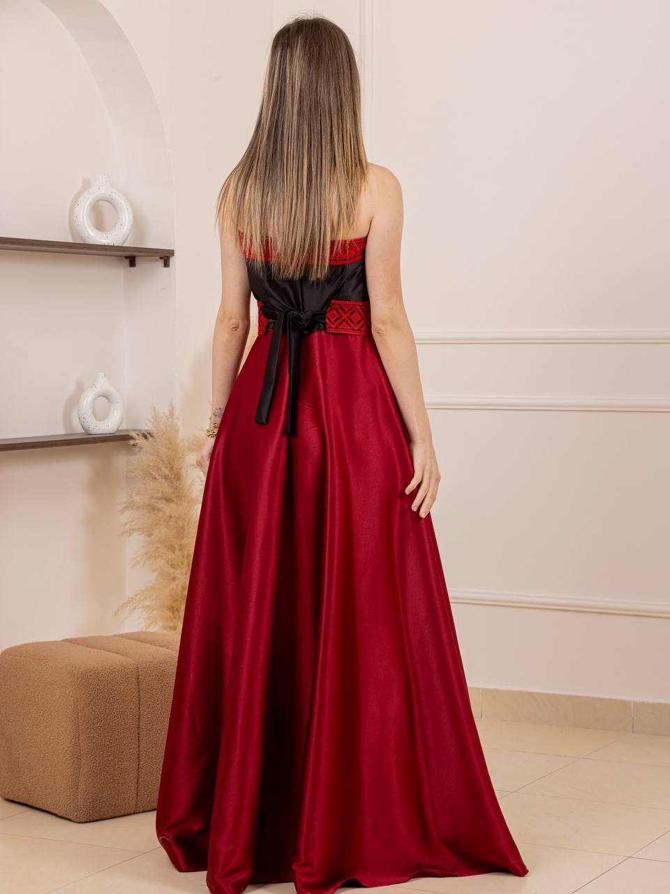 Modern Embroidered Dress