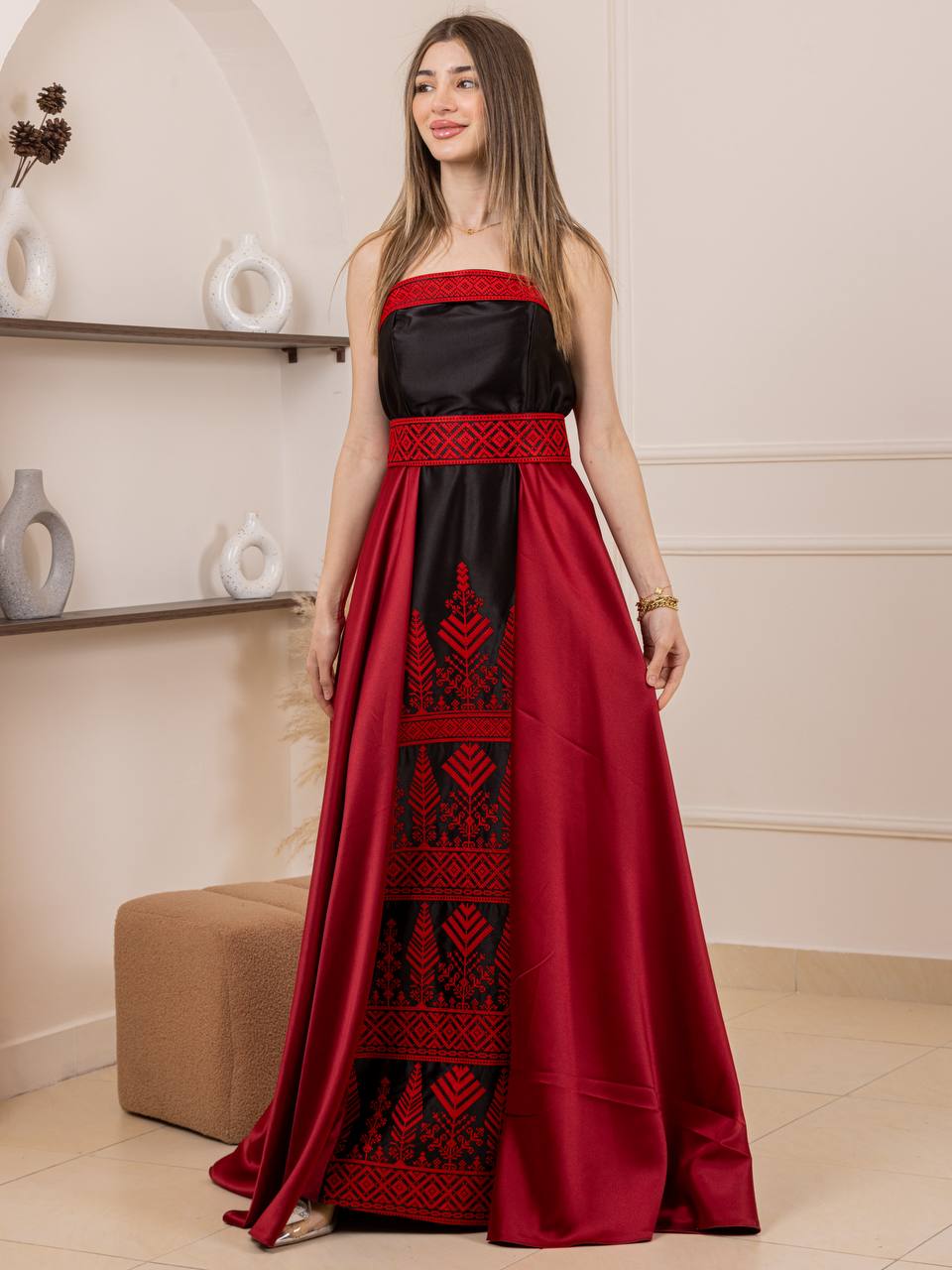 Modern Embroidered Dress
