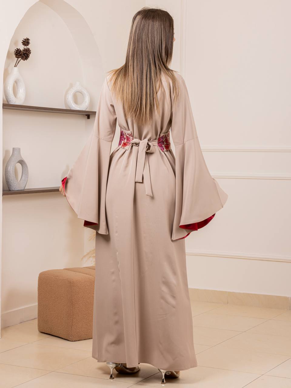 Jumana Embroidered Maxi Dress