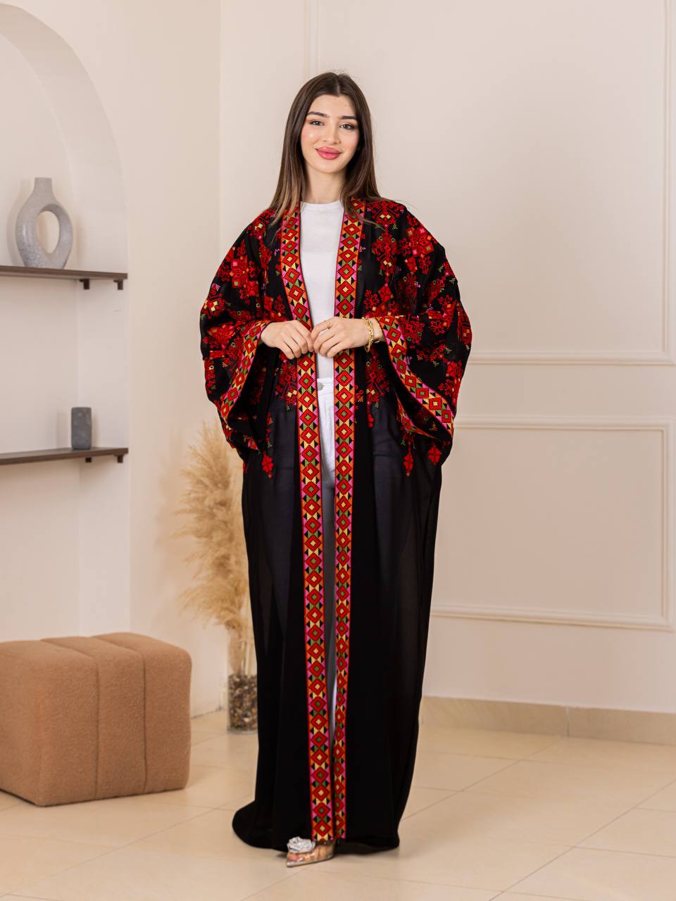 Layan Embroidered Heritage Bisht
