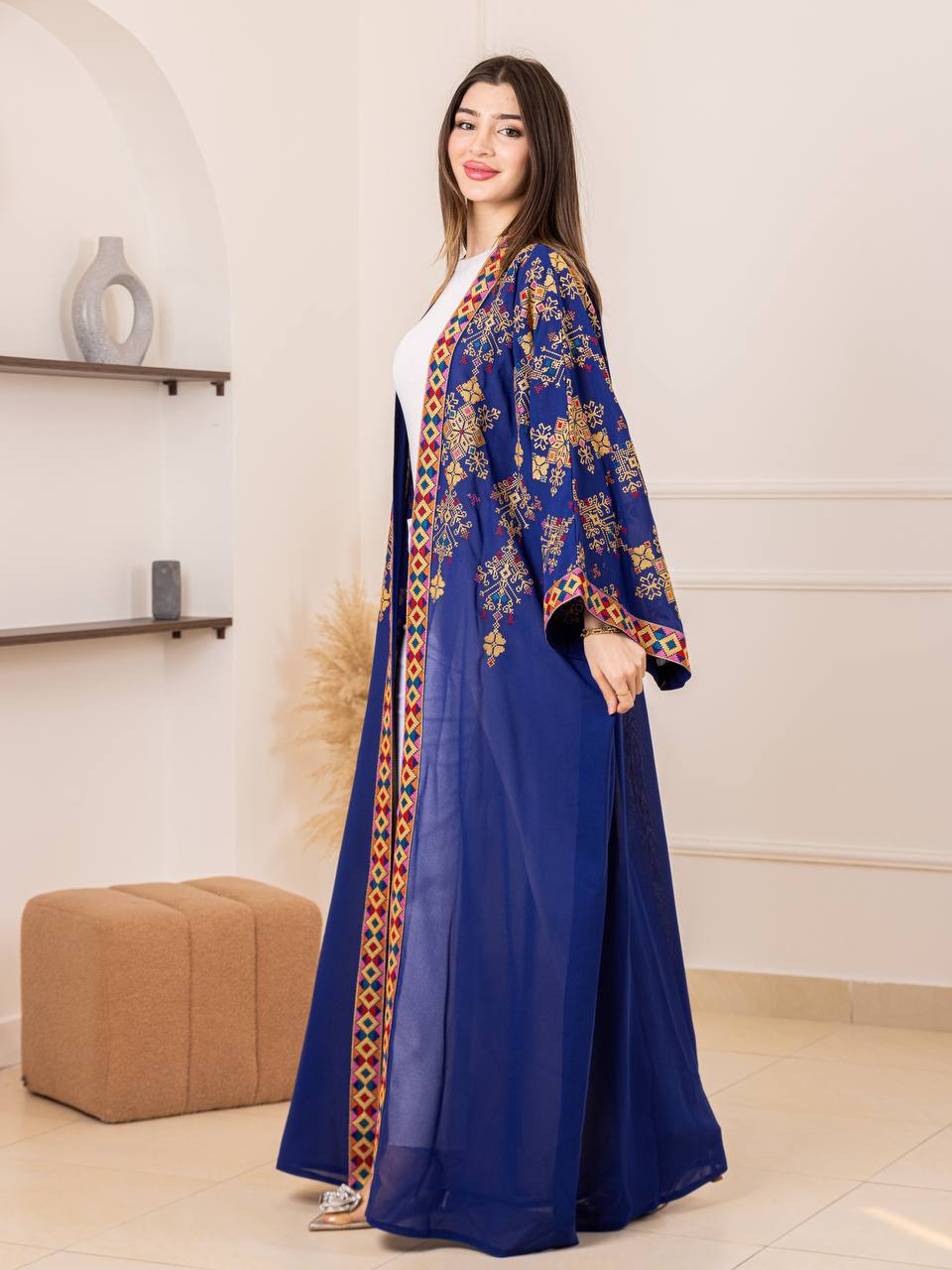 Layan Embroidered Heritage Bisht