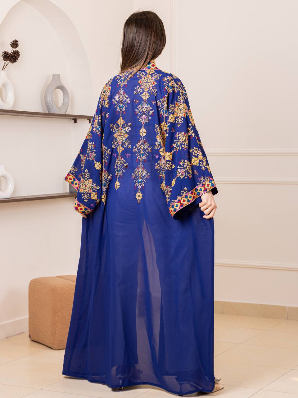 Layan Embroidered Heritage Bisht