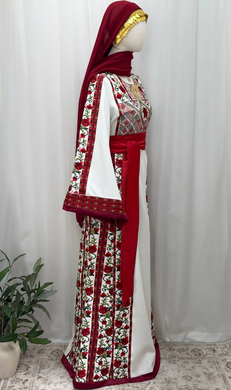 Thobe Al Rummanah – Pomegranate Heritage Thobe