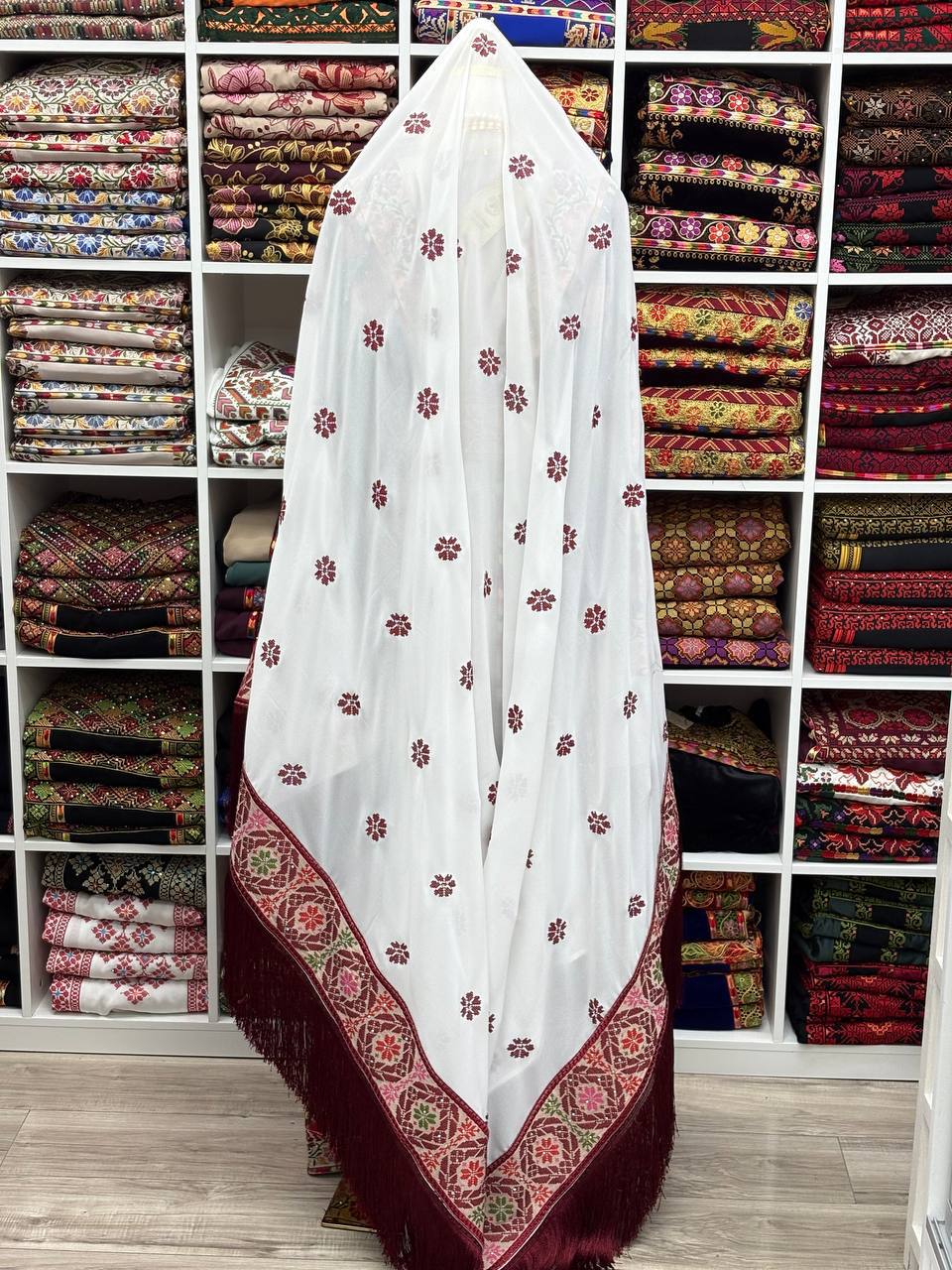 Embroidered Bridal Shawl-Khirka