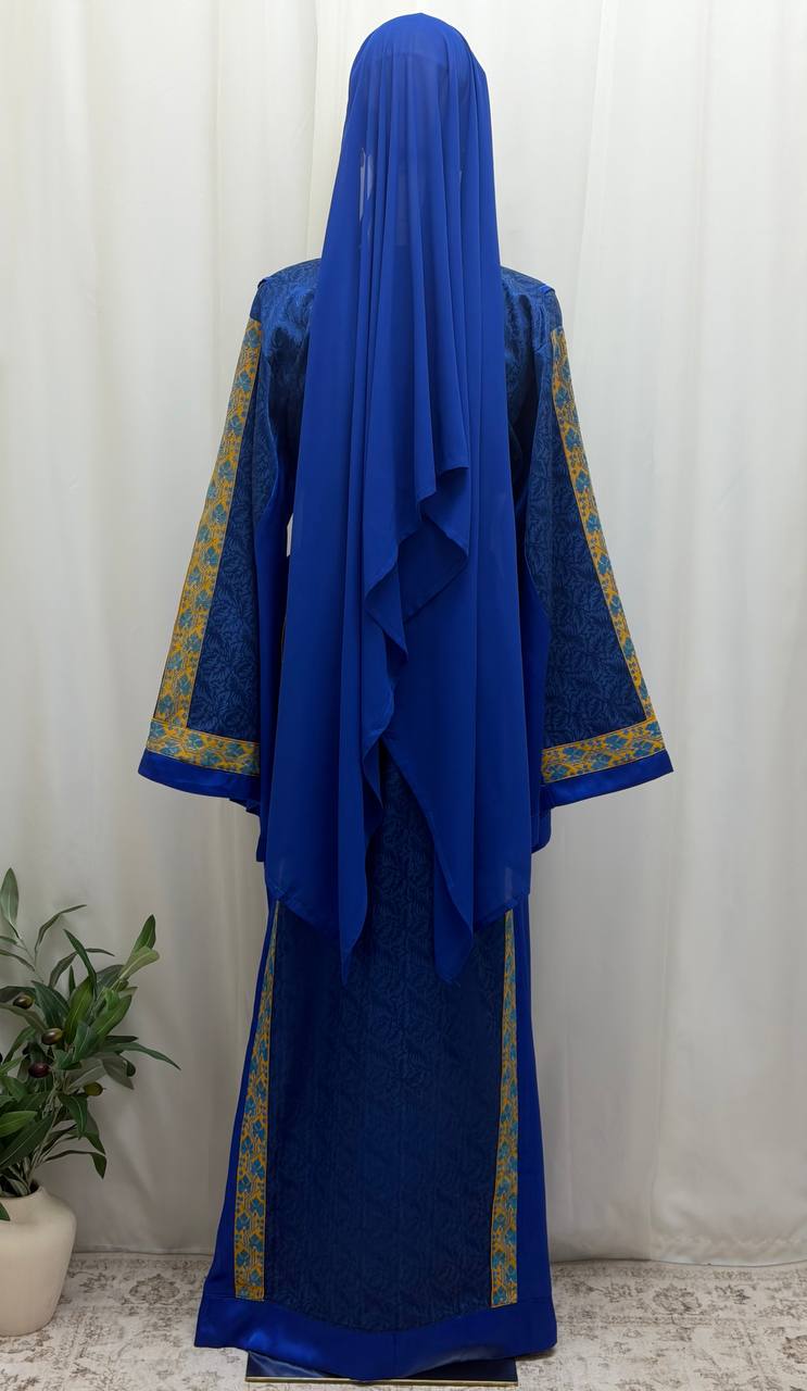 Hand-Embroidered Ghabani Heritage Thobe