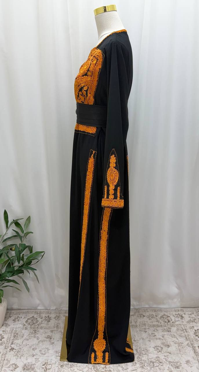 Golden Qaytan Heritage Thobe