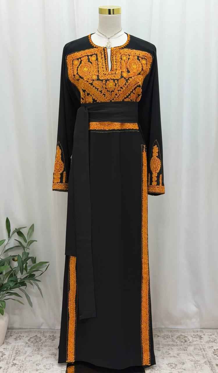 Golden Qaytan Heritage Thobe
