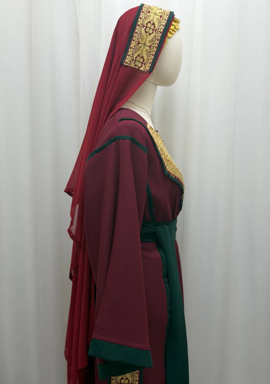 Karmel Al-Muluk Hand-Embroidered Thobe