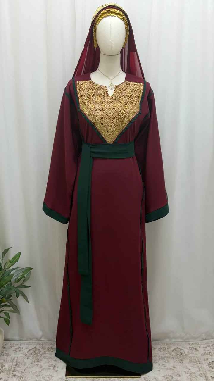 Karmel Al-Muluk Hand-Embroidered Thobe