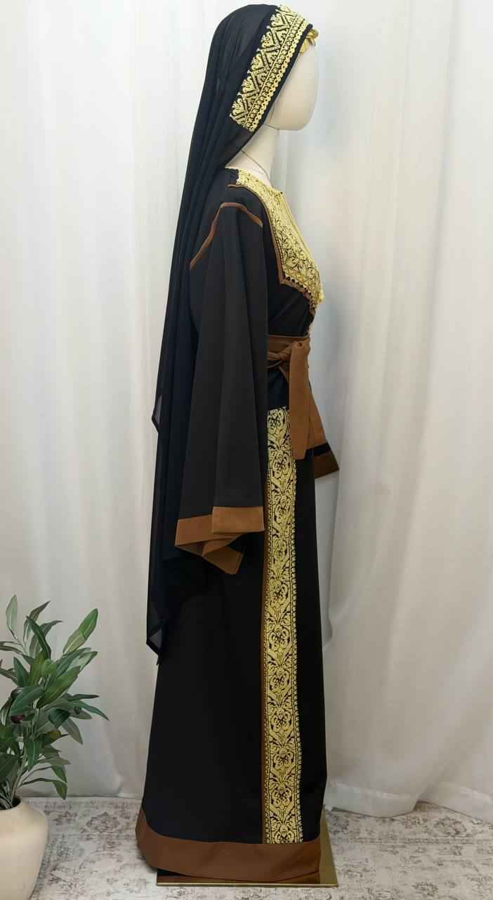 Golden Heritage Hand-Transferred Thobe