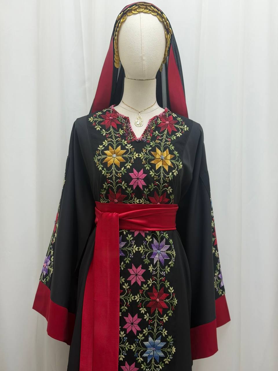 Rawabi Al-Quds Hand-Embroidered Thobe