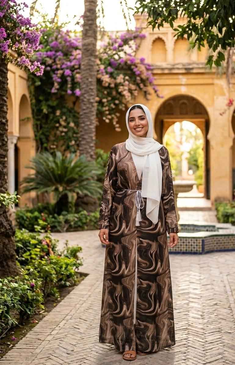 Noha Dubai Open Abaya