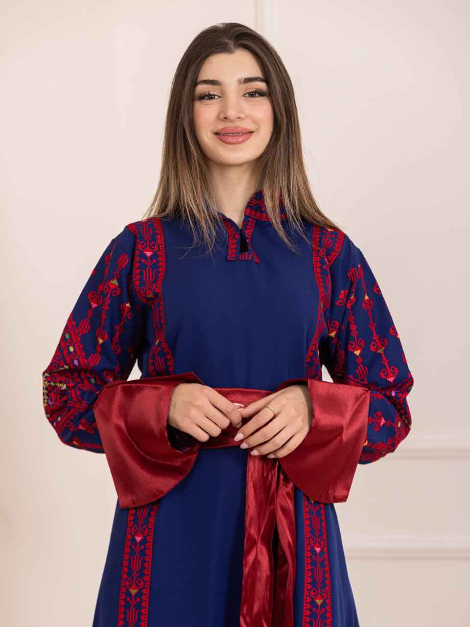 Thuraya Palestinian Embroidered Thobe