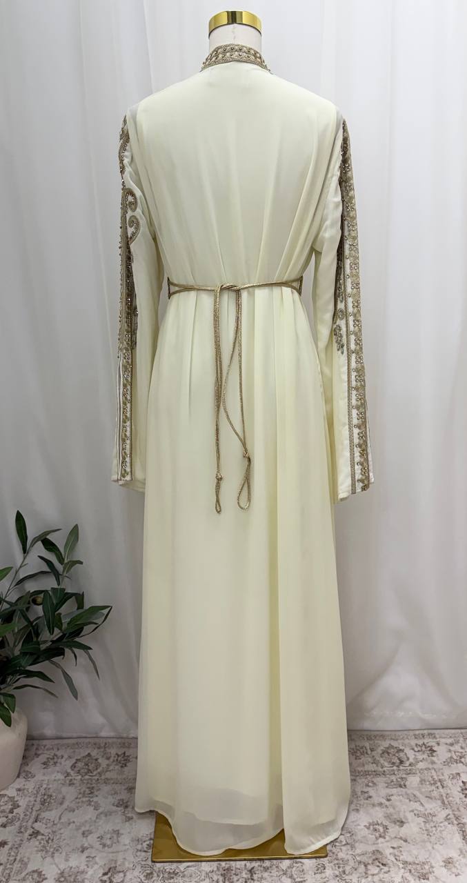 Andalus Pearl Moroccan Caftan
