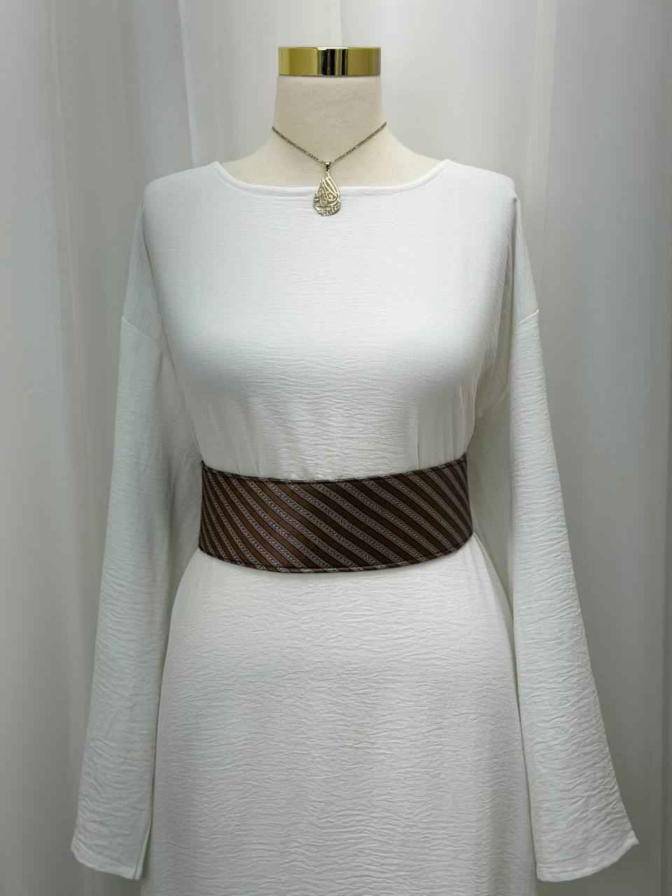 Brown Heritage Saya Belt