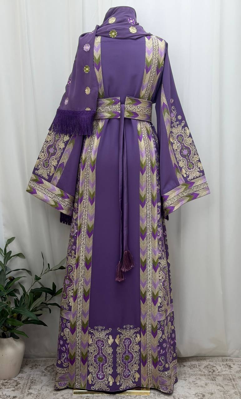 Zahra Embroidered Palestinian Thobe