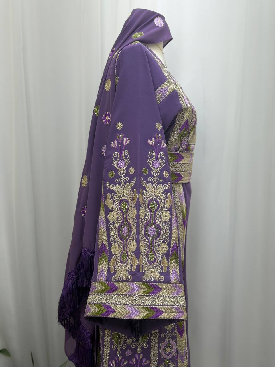Zahra Embroidered Palestinian Thobe