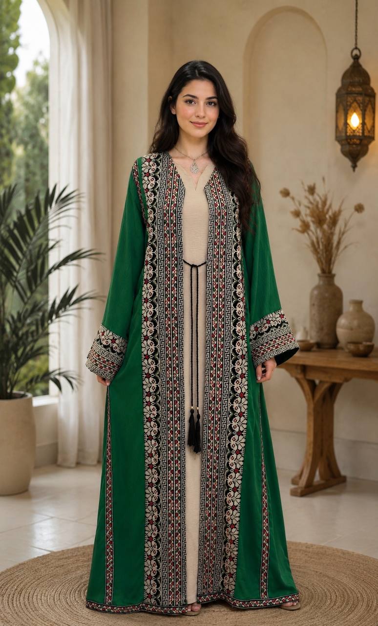 Tiraz Heritage Open Cardigan