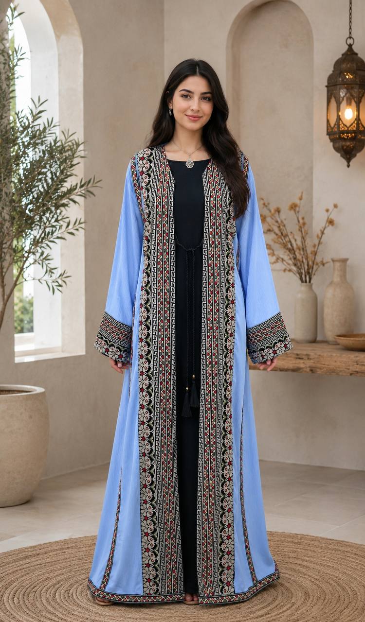 Tiraz Heritage Open Cardigan