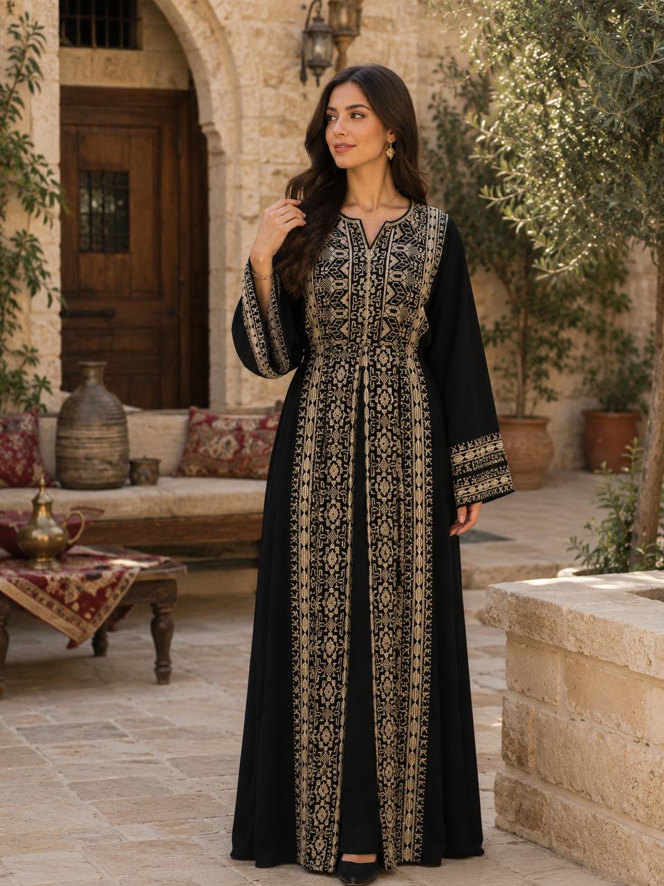 Jouri Embroidered Abaya