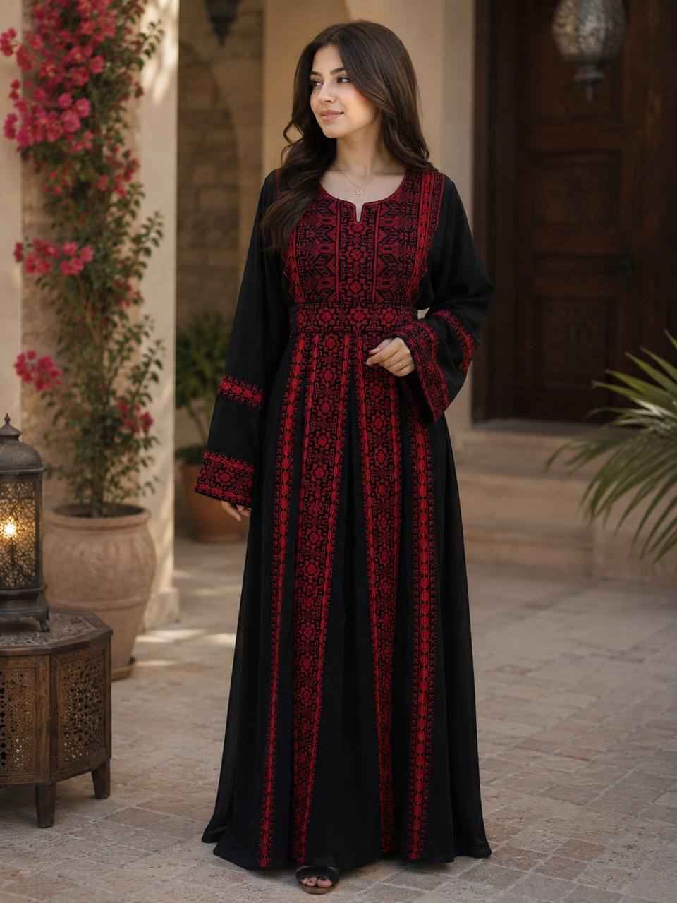 Jouri Embroidered Abaya