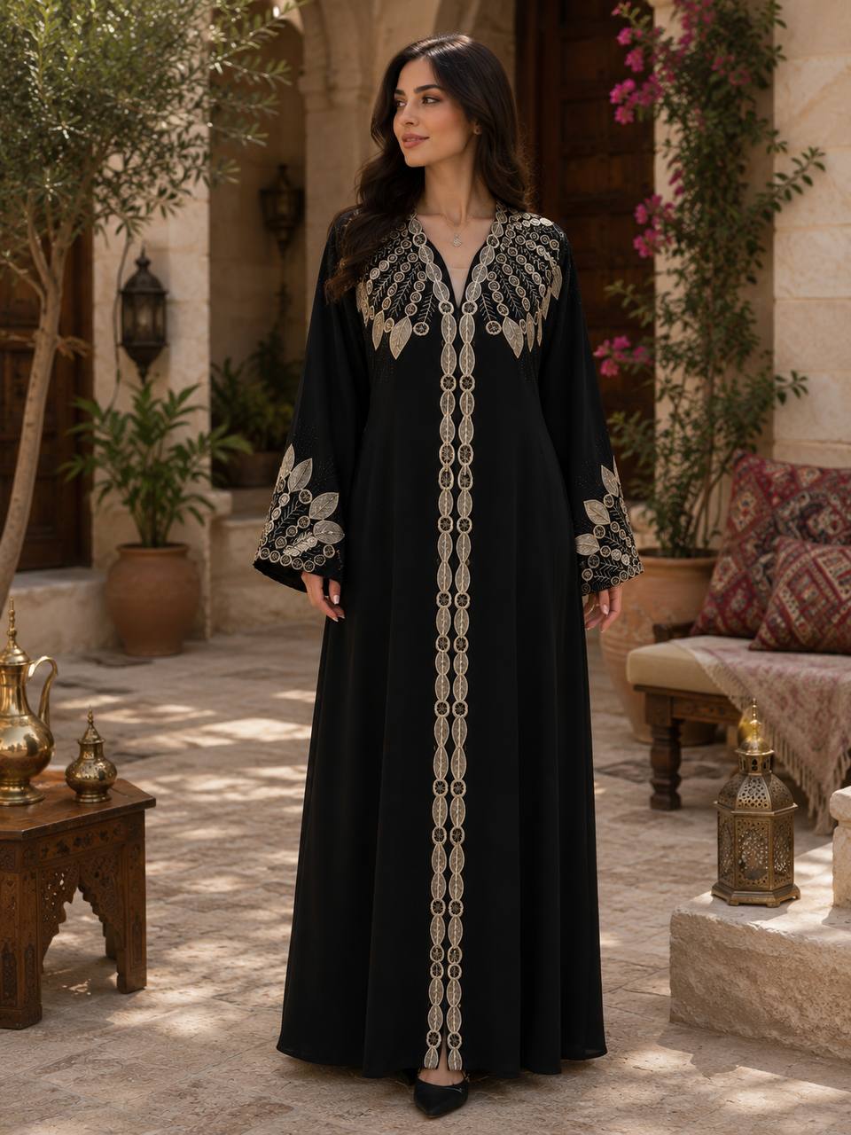 Butterfly Bloom Abaya