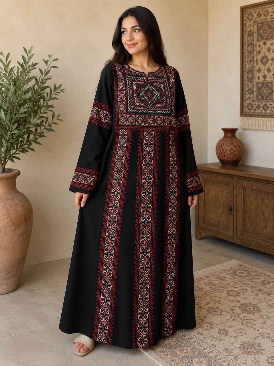 Jamila Embroidered Abaya