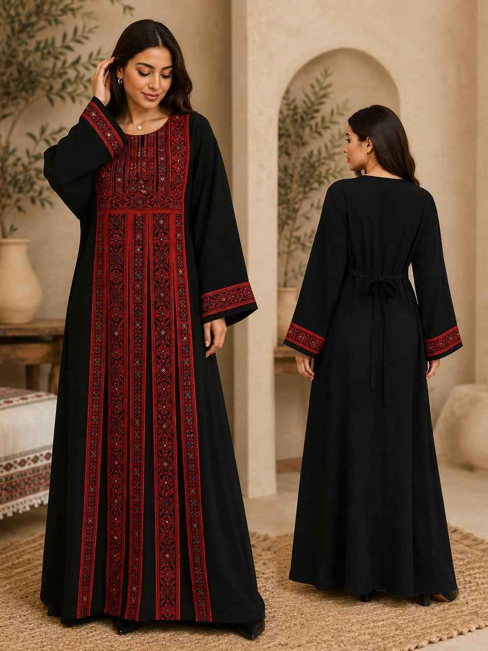 Salma Embroidered Palestinian Thobe