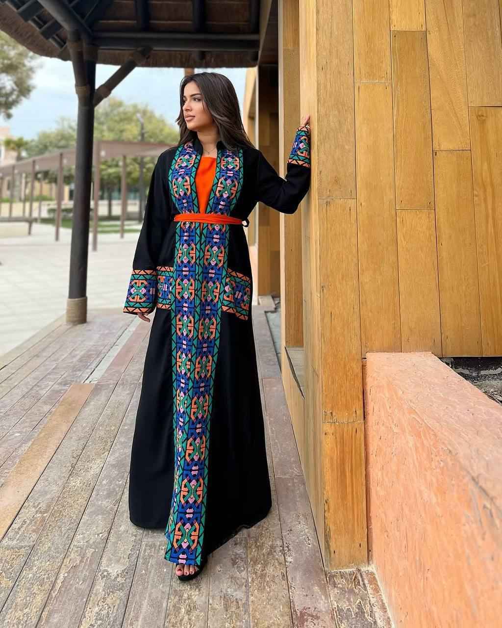 Tahani Open Abaya