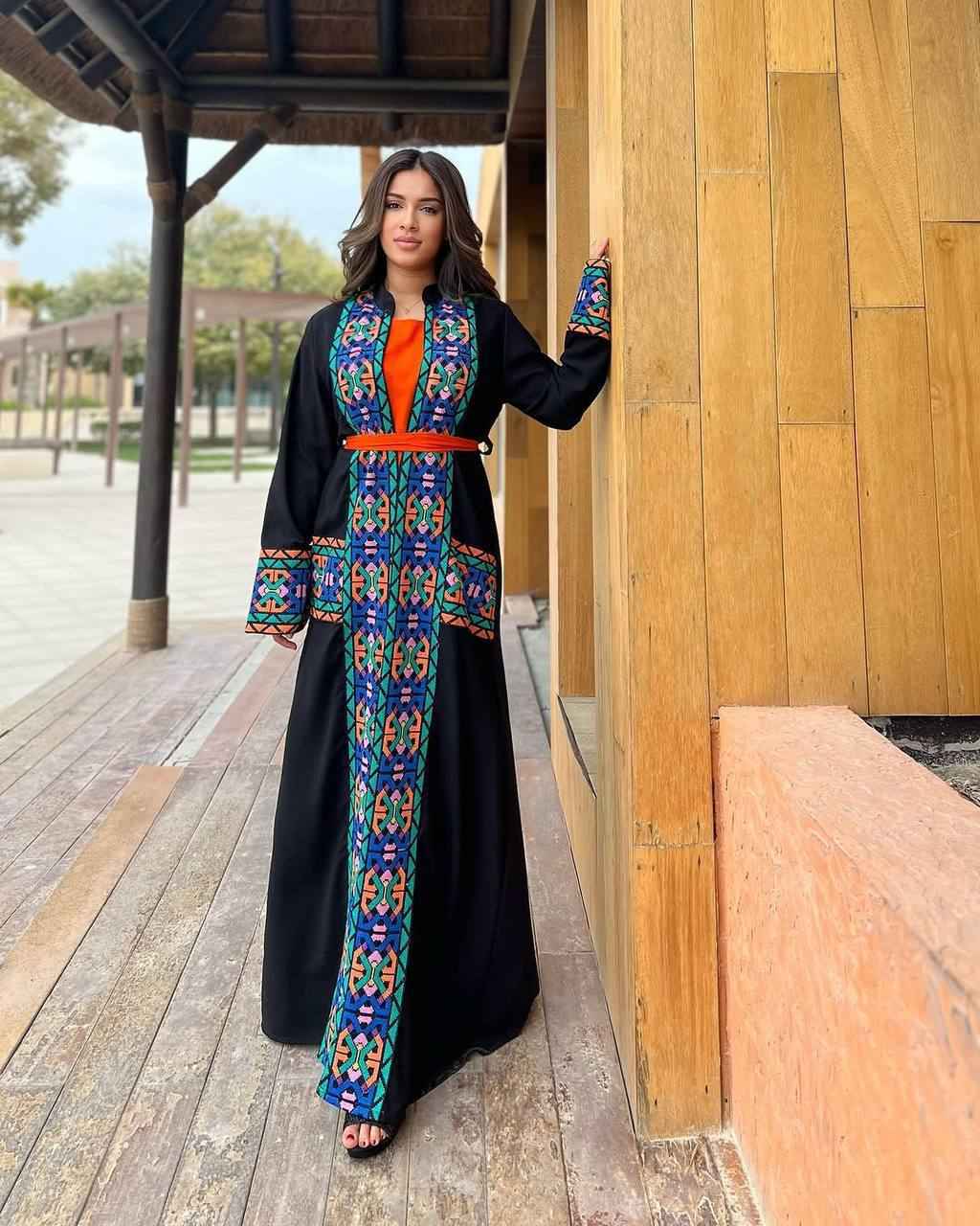 Tahani Open Abaya