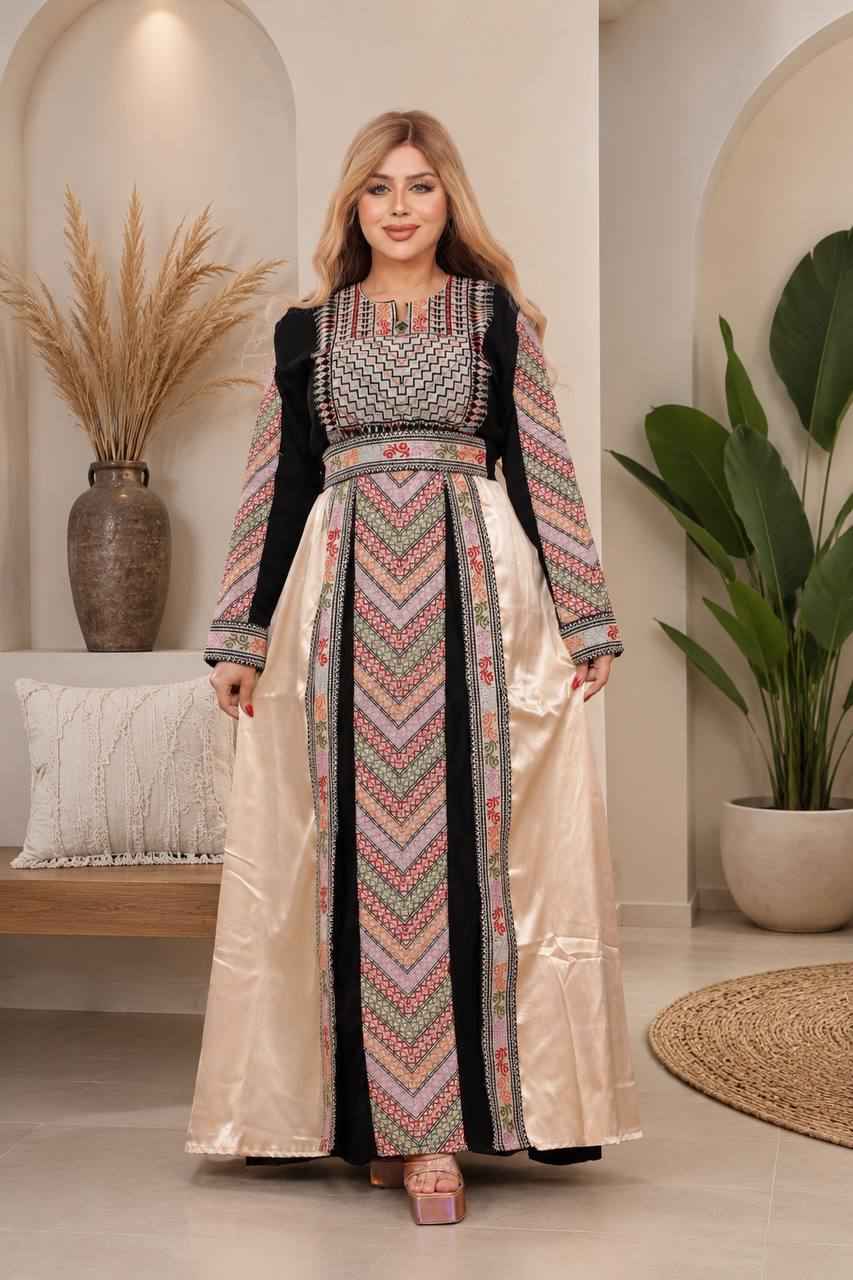 Enshirah Embroidered Dress