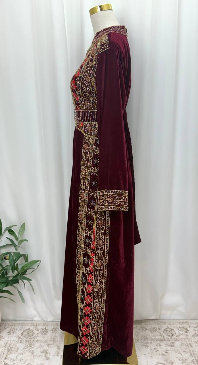 Layali Royale Velvet Thoub