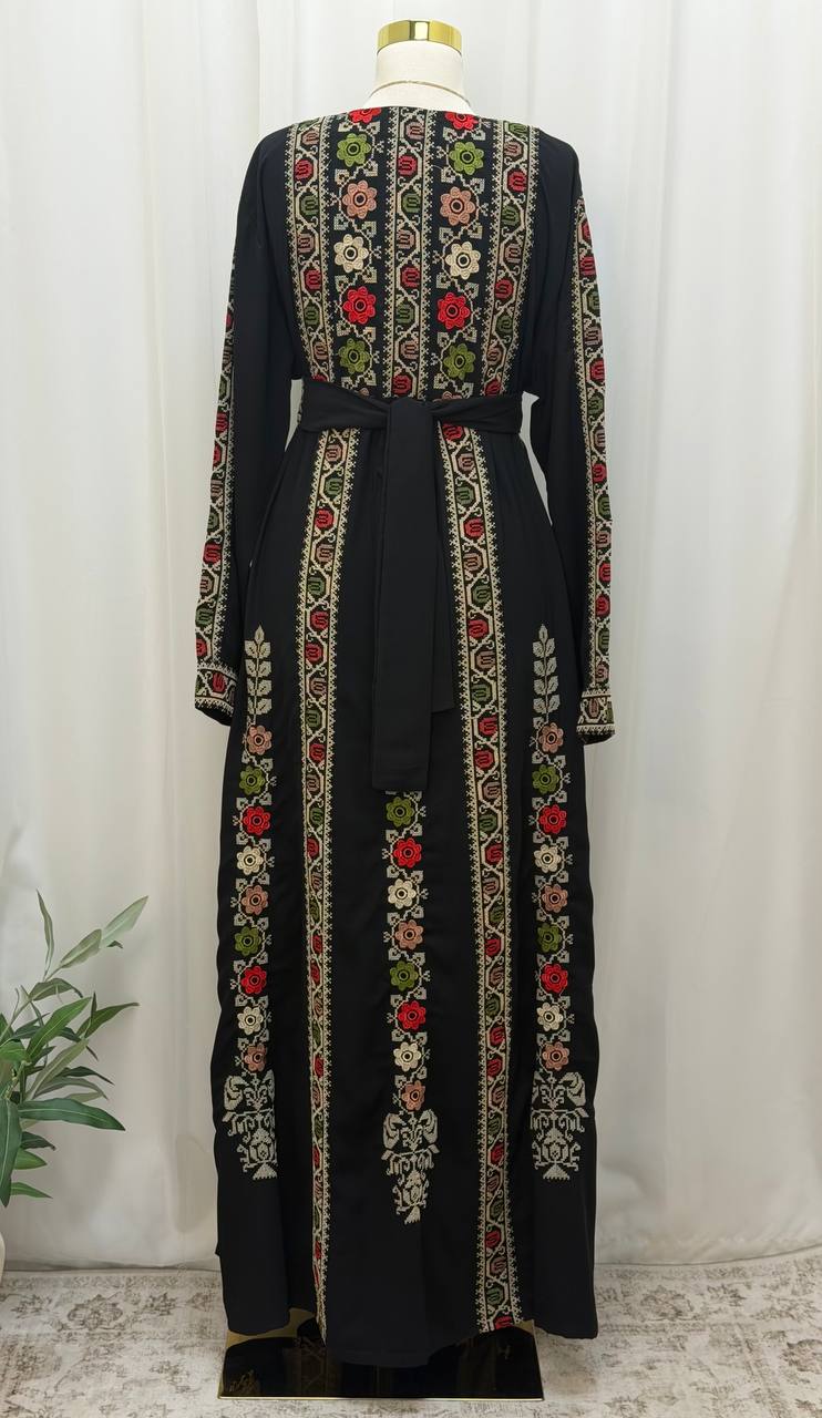 Samah" Embroidered Thobe