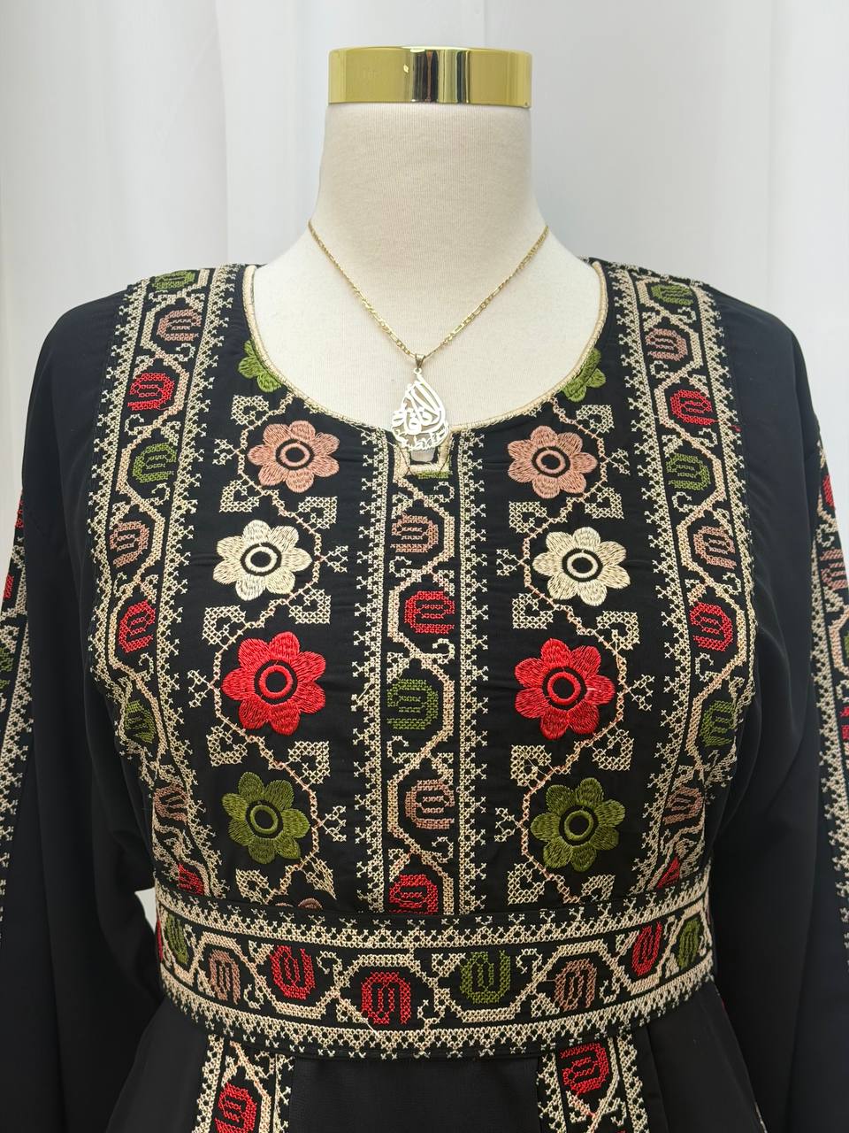 Samah" Embroidered Thobe