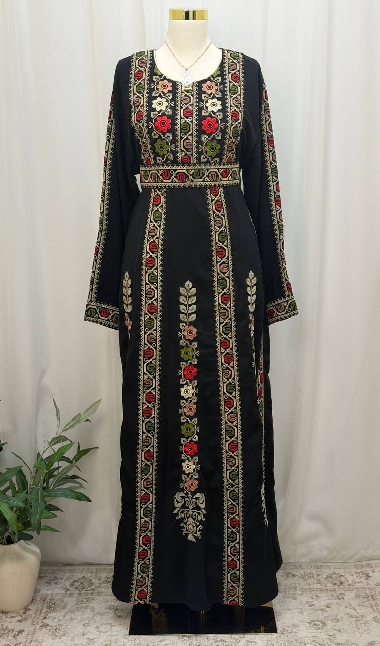 Samah" Embroidered Thobe
