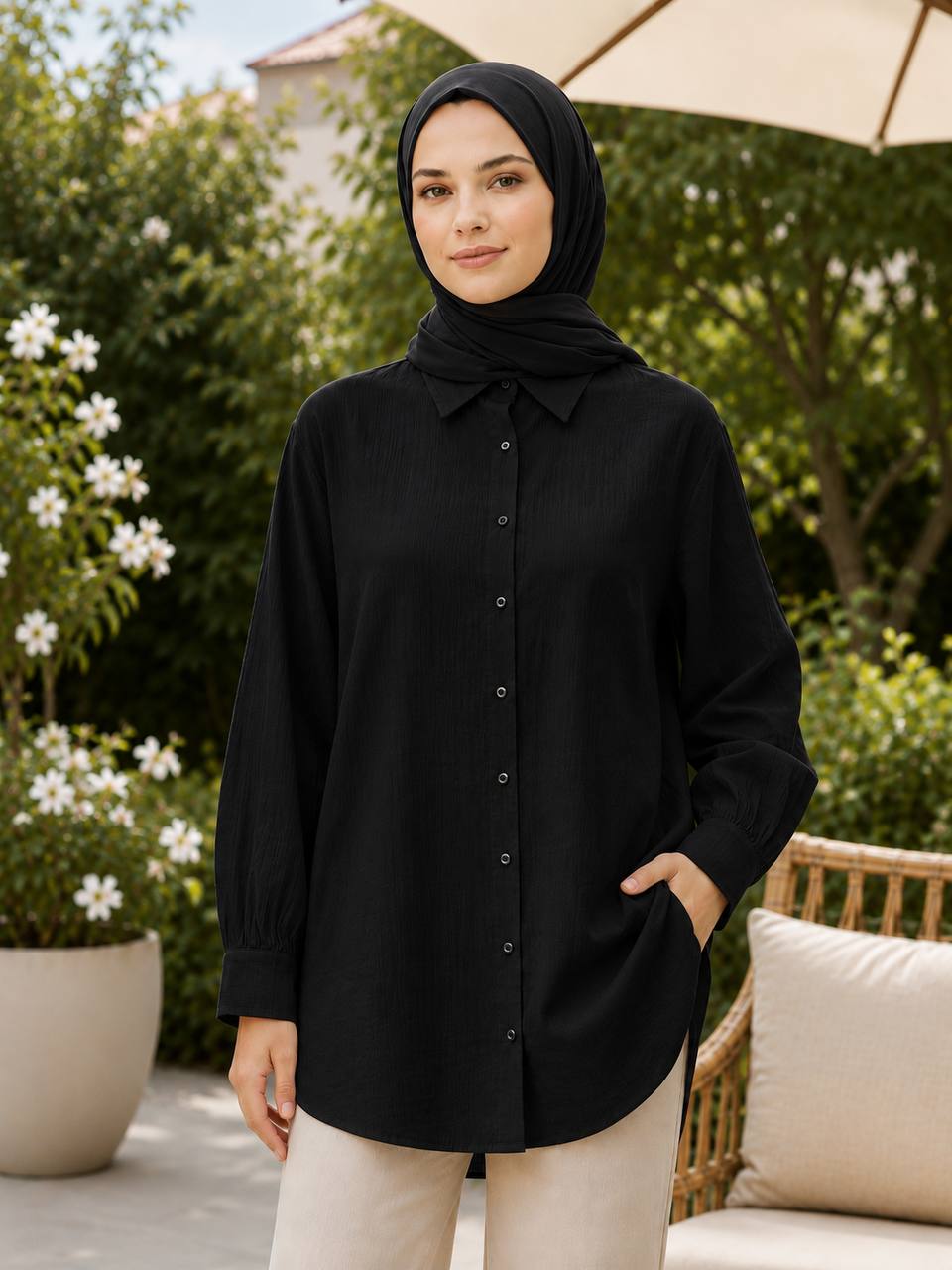 Noir Breeze Shirt