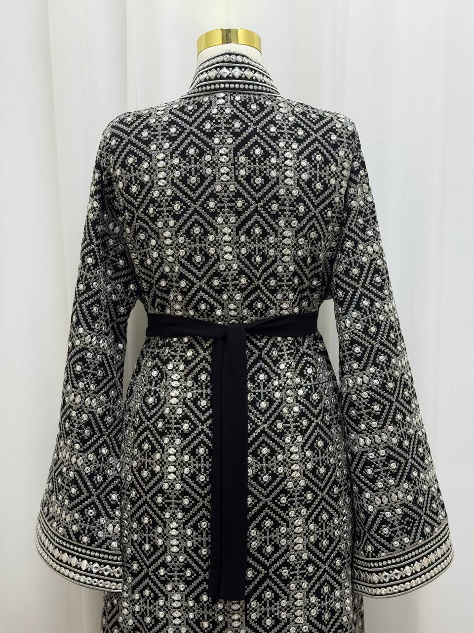 Marwa Embroidered Abaya Jacket