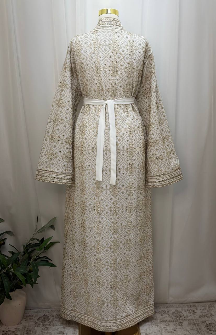 Marwa Embroidered Abaya Jacket