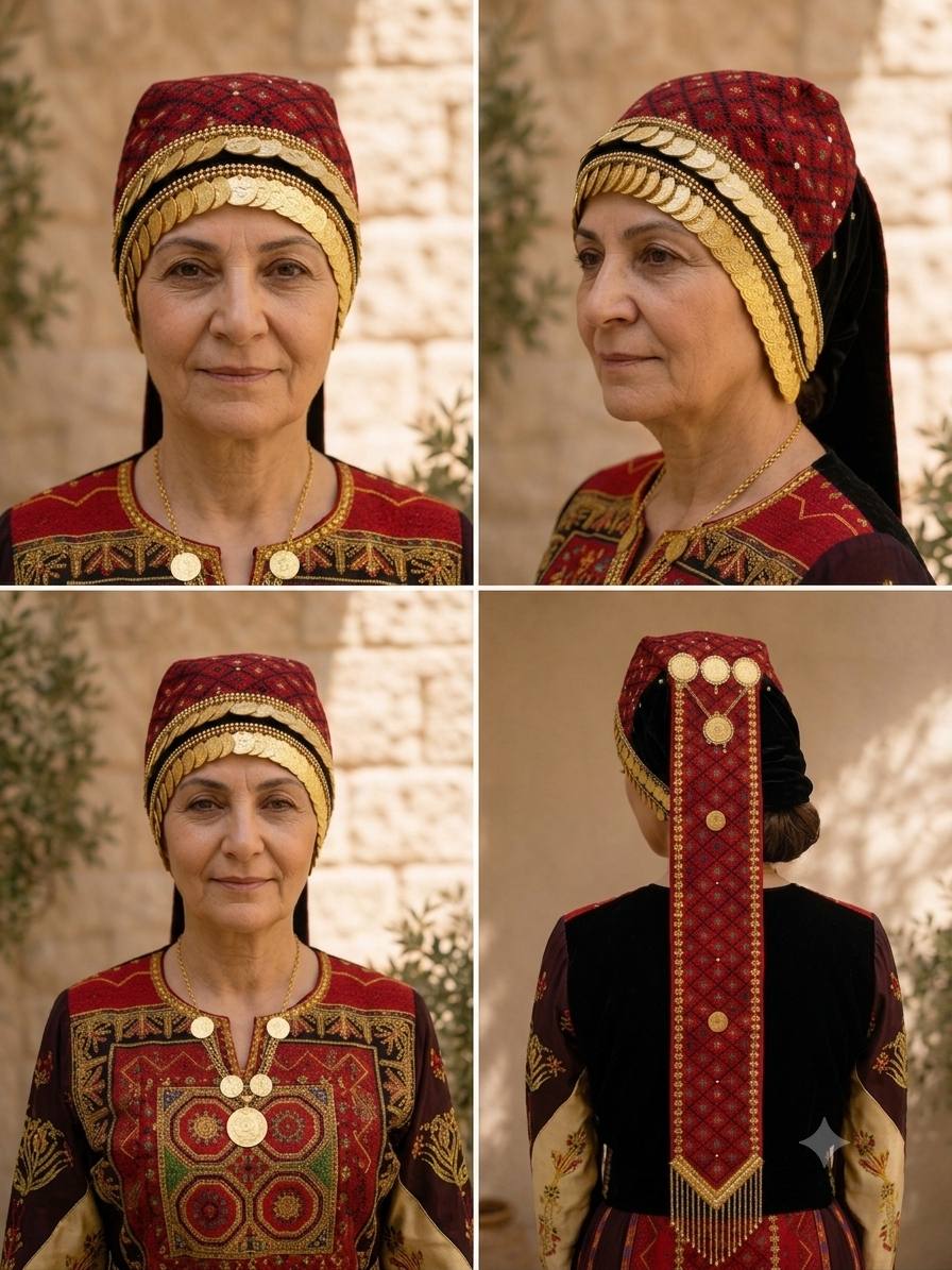 Heritage Lira Waqah – Handcrafted Traditional Headpiece