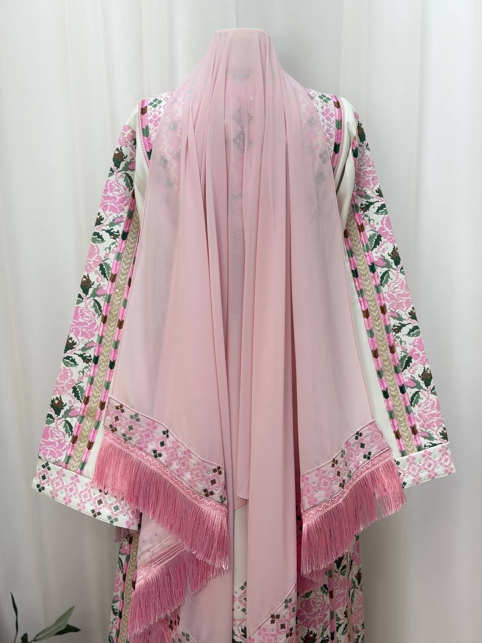 Alaa – Rose Embroidered Palestinian Thobe