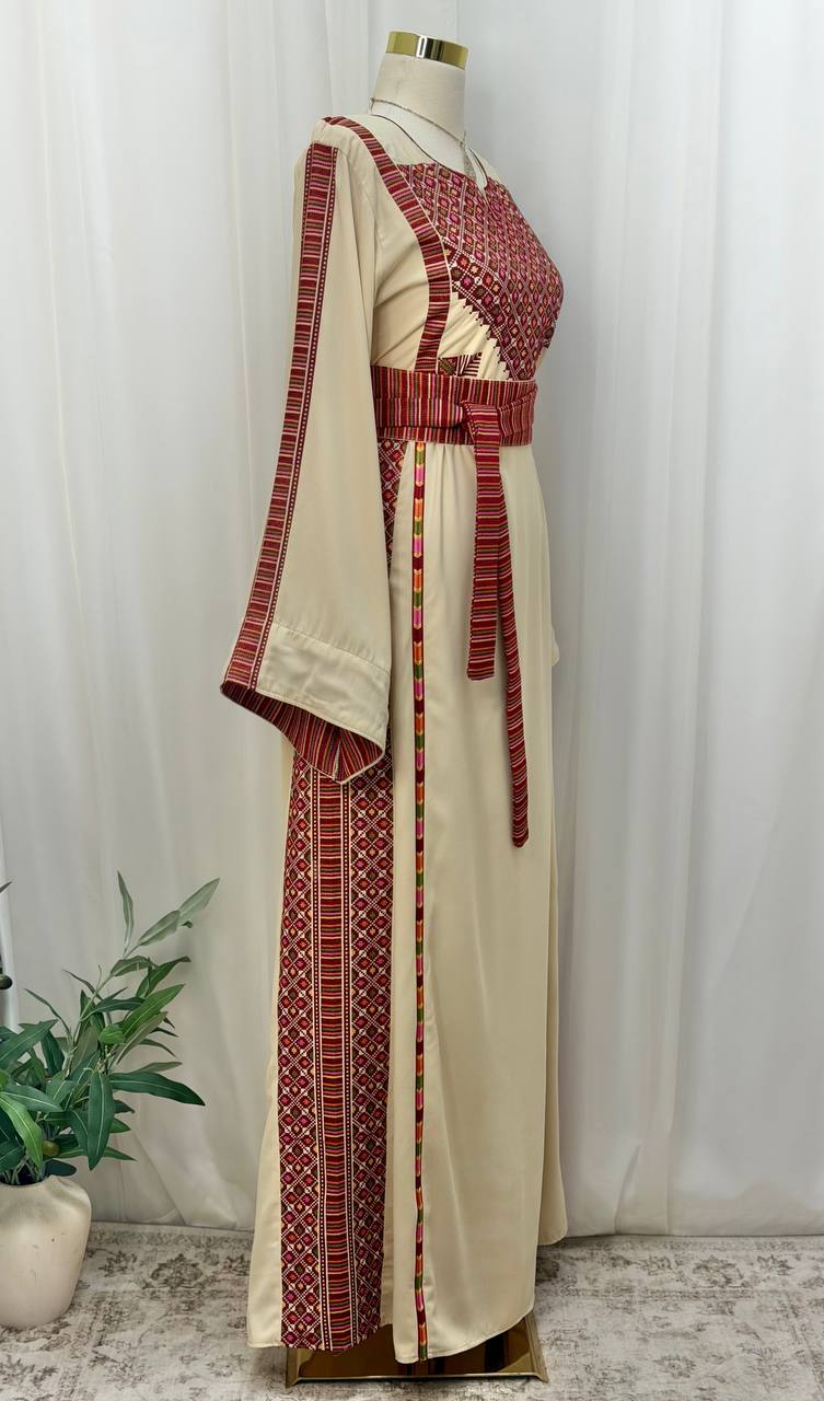 Razan Heritage Embroidered Thobe