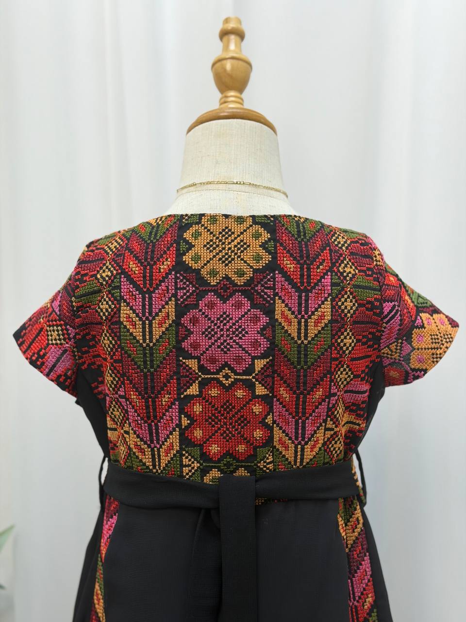 Girls’ Fella Embroidered Chiffon Dress