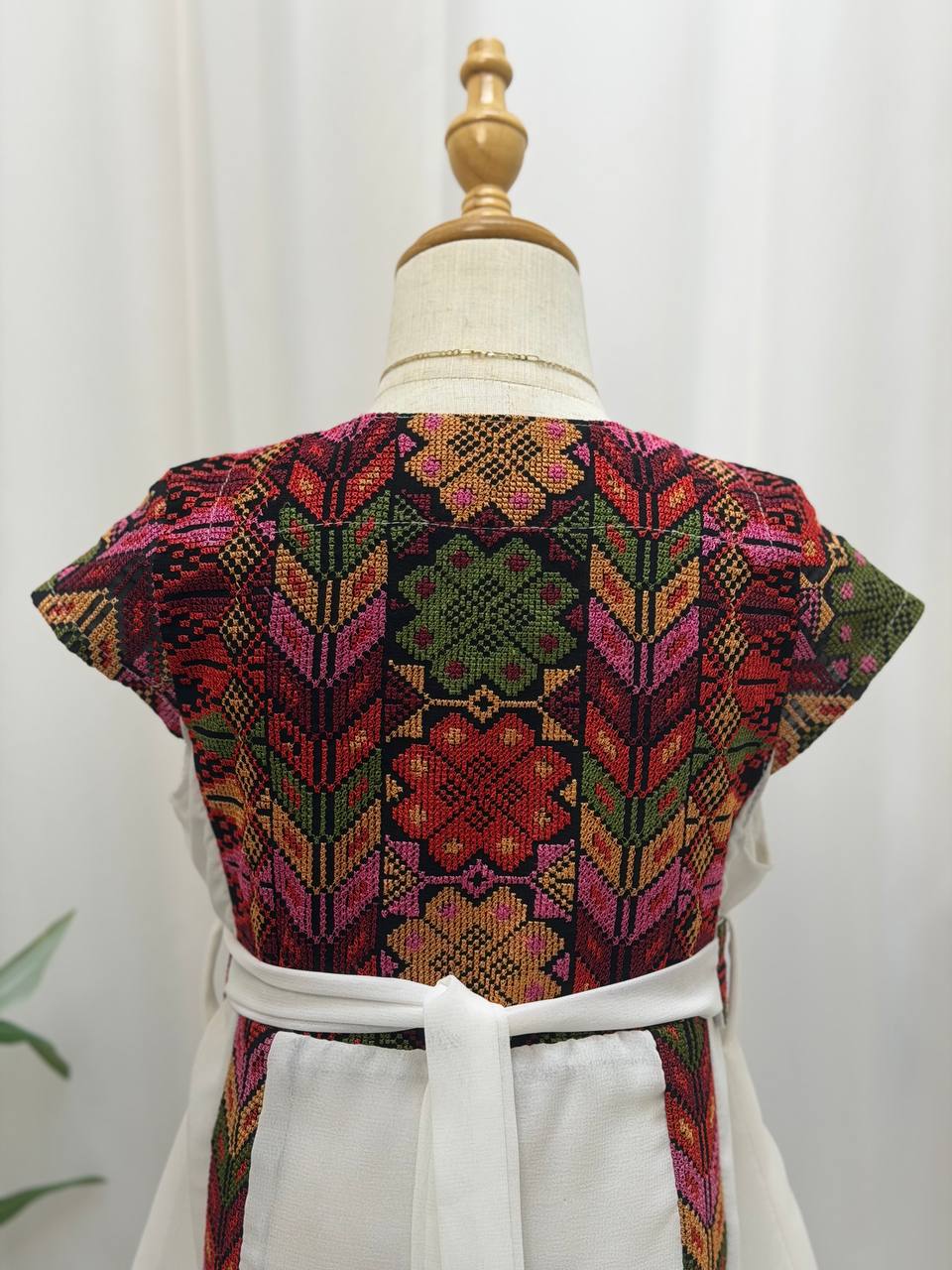 Girls’ Fella Embroidered Chiffon Dress