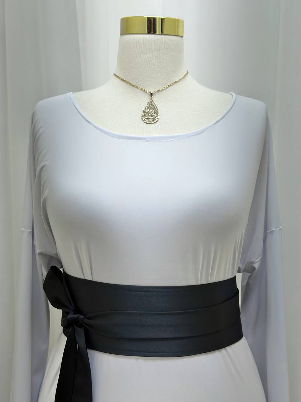 Satin Elegance Waist Belt