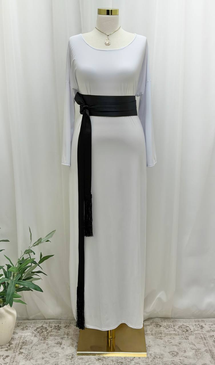 Satin Elegance Waist Belt